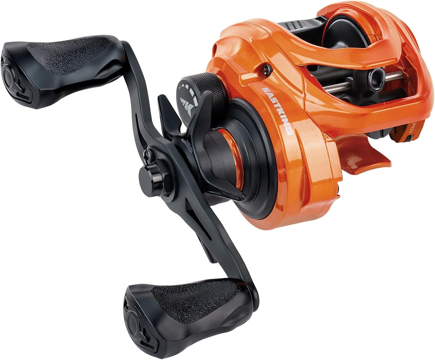 KastKing Lethal Blaze Baitcasting Fishing Reel, 7.3:1 High-Speed Gear Ratio, Low-Profile Baitcaster, Lightweight Glass Fiber-Infused Nylon Frame, Freshwater & Inshore Bass Fishing Reel