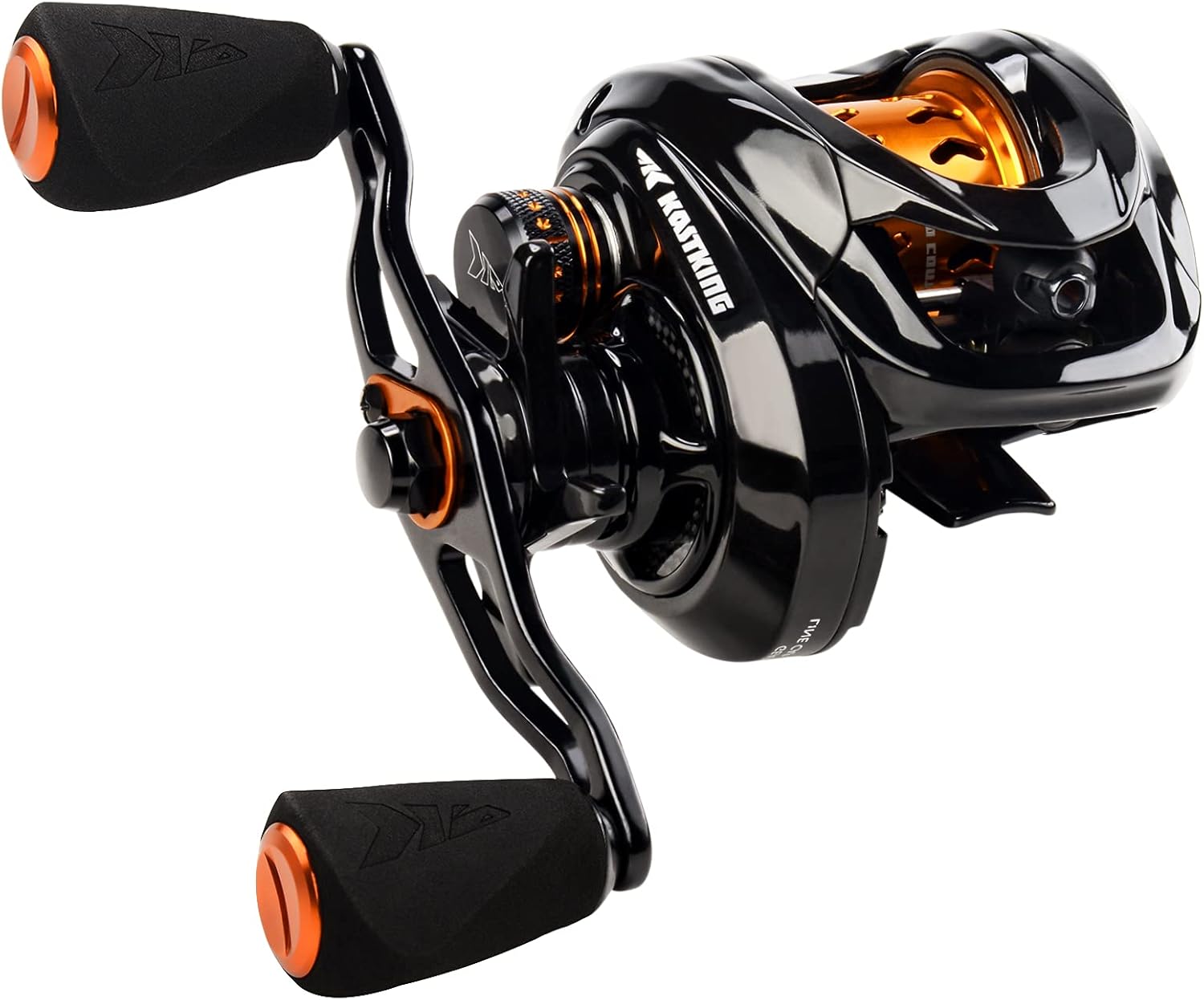 KastKing Zephyr Bait Finesse Baitcasting Reel, Carbon Fiber Fishing Reel – Drag Clicker Version, 7.2:1 Gear Ratio Fishing Reel – 5.6oz Lightweight Bait Finesse System Casting Reel